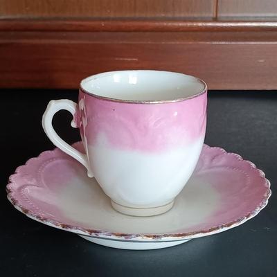 LOT 21: Children's Tea Collection- Antique & Vintage Mini Teapots, Cups & Plates