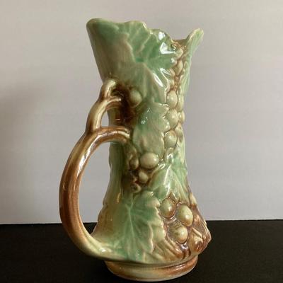 LOT 39: Vintage McCoy Glazed Pottery Pitcher / Vase