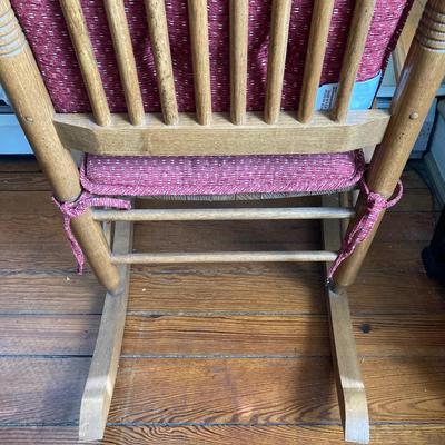 LOT 47: The Cracker Barrel Rocker Chair