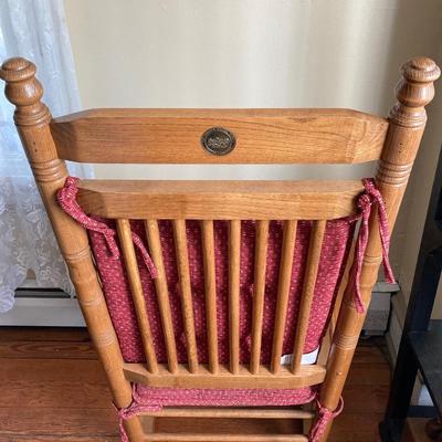 LOT 47: The Cracker Barrel Rocker Chair