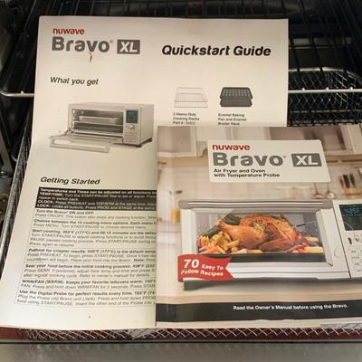 LOT 64: Bravo NuWave Air Fryer/Oven Model #20802