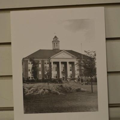 Set of 4 Foam Boards with Vintage Photographs Depicting Harrisonburg, VA