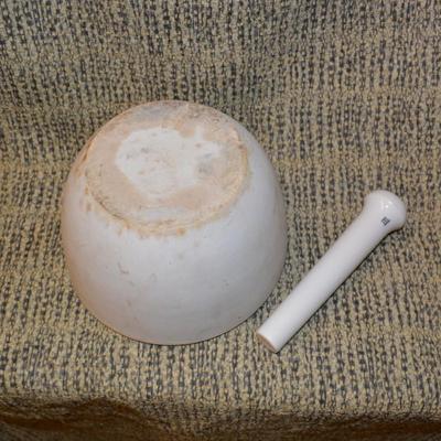 Old School Laboratory Mortar & Pestle 6.5"x4"x4"