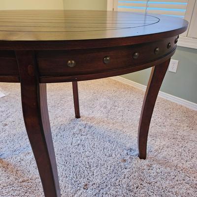 Round Pub Table and Four Chairs (BLR-DW)
