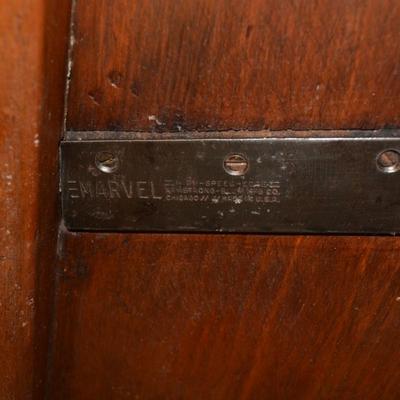 Antique Emarvel Cabbage Slicer with Wall Storage Opening 21"x9.5"