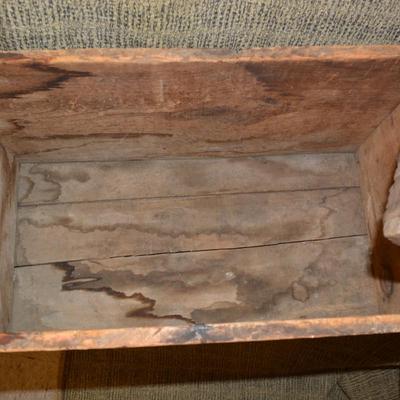 Lot of 3 Very Vintage Wooden Crates
