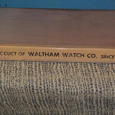 Vintage Waltham Clocks Counter Display 18.5