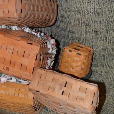 Large Lot of Assorted Longaberger Baskets