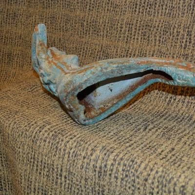 Vintage Cast Iron Mermaid 18"