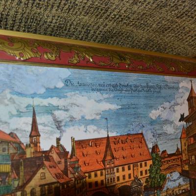 Vintage 1988 E. Otto Schmit Large Hinged Tin, West Germany