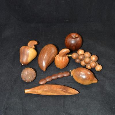 Vintage Wooden Fruit Home Decor Centerpiece Display