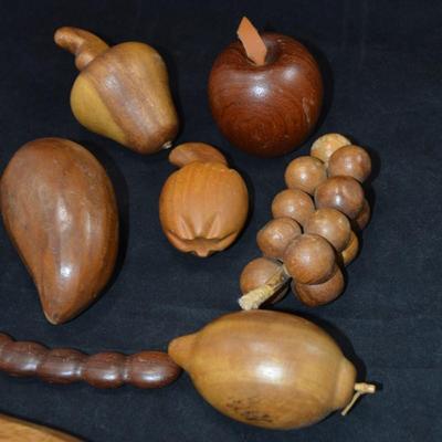 Vintage Wooden Fruit Home Decor Centerpiece Display