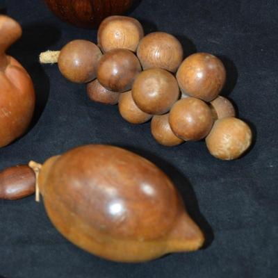 Vintage Wooden Fruit Home Decor Centerpiece Display