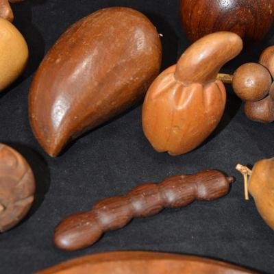 Vintage Wooden Fruit Home Decor Centerpiece Display