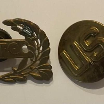 Set of 10 WW2 US Military pins #5