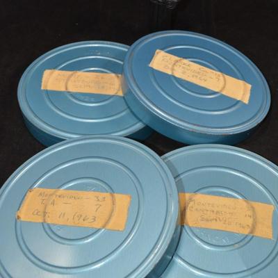 Lot of 4 16mm Montevideo High School Football 1963-1964 Films