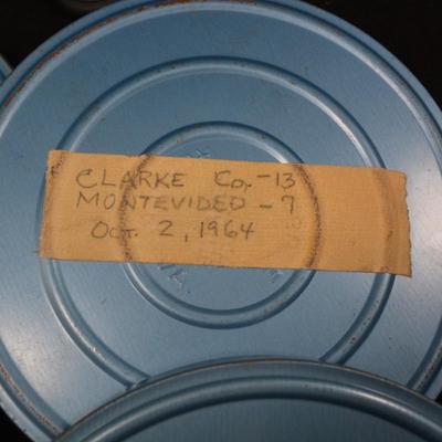 Lot of 4 16mm Montevideo High School Football 1963-1964 Films
