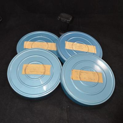 Lot of 4 16mm Montevideo High School Football 1963-1964 Films