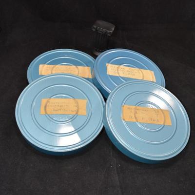 Lot of 4 16mm Montevideo High School Football 1963-1964 Films