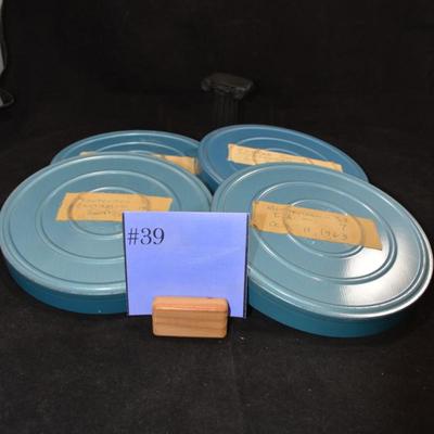 Lot of 4 16mm Montevideo High School Football 1963-1964 Films