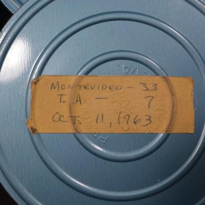 Lot of 4 16mm Montevideo High School Football 1963-1964 Films