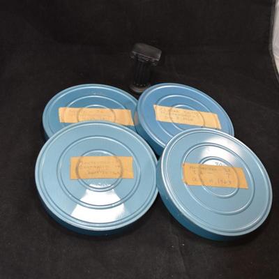 Lot of 4 16mm Montevideo High School Football 1963-1964 Films