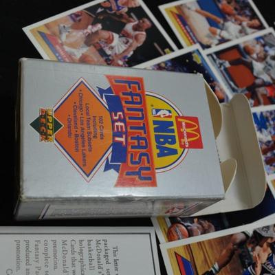 1993 Upper-Deck McDonald's NBA Fantasy Set - 102 Cards