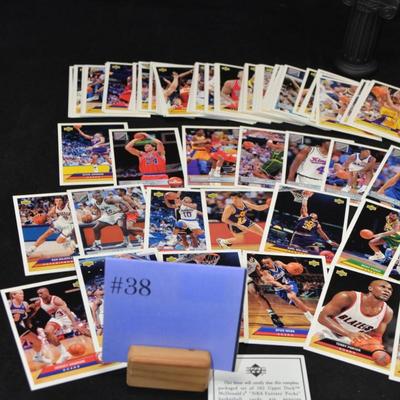 1993 Upper-Deck McDonald's NBA Fantasy Set - 102 Cards