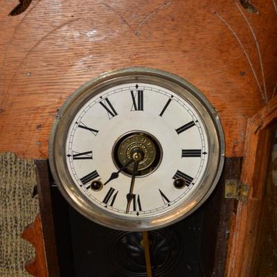 Antique 1890's E, Ingram & Co. Wind Up Mantle Clock