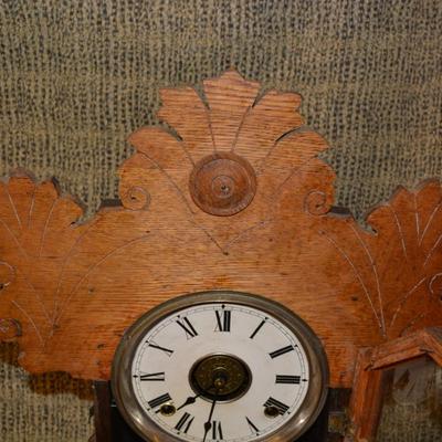 Antique 1890's E, Ingram & Co. Wind Up Mantle Clock