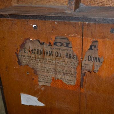 Antique 1890's E, Ingram & Co. Wind Up Mantle Clock