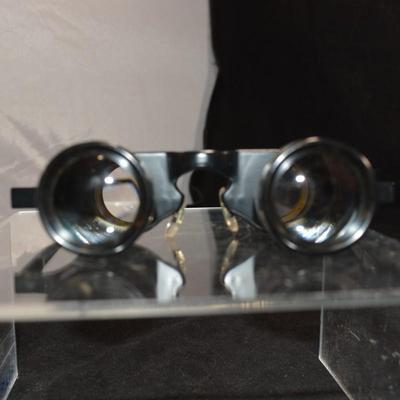 Vintage Carton 2.8x28 Binocular Eye Glasses w/ Case