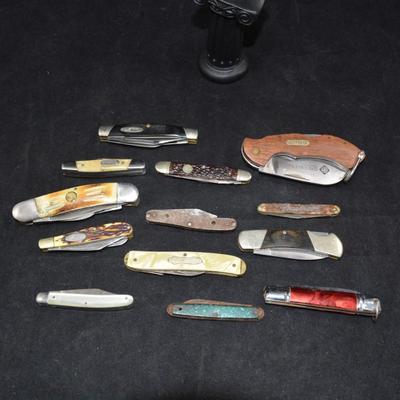 Lot of Antique, Vintage, & Modern Pocket/Pen Knifes
