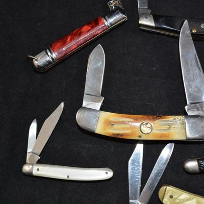 Lot of Antique, Vintage, & Modern Pocket/Pen Knifes