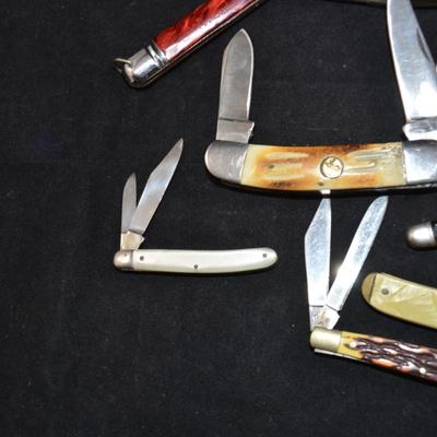 Lot of Antique, Vintage, & Modern Pocket/Pen Knifes