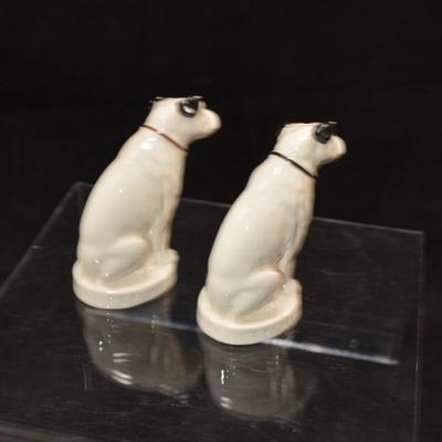 Vintage RCA Victor Nipper Dog Salt + Pepper Shakers 3" Tall