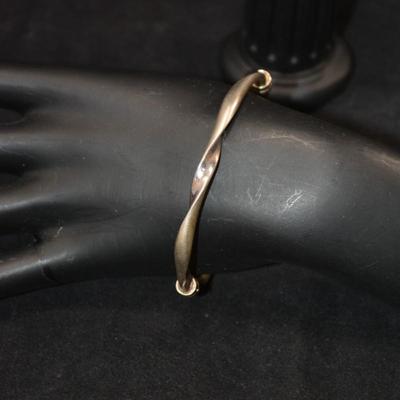 925 Sterling Michael Anthony Clasp Bracelet 8" 11.8g