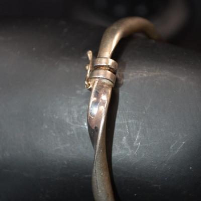 925 Sterling Michael Anthony Clasp Bracelet 8" 11.8g