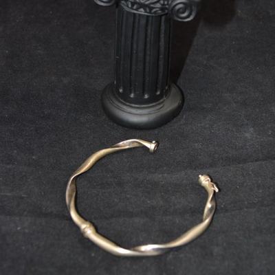 925 Sterling Michael Anthony Clasp Bracelet 8" 11.8g