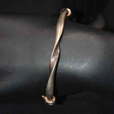 925 Sterling Michael Anthony Clasp Bracelet 8" 11.8g