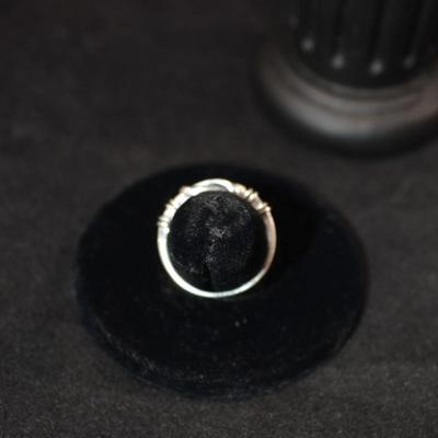 925 Sterling Knot Band Ring Size 7 2.6g