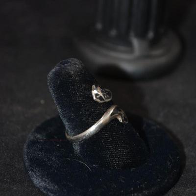 Vintage SIAM Sterling Wrap Around Ring Size 7.5 - 2.4g