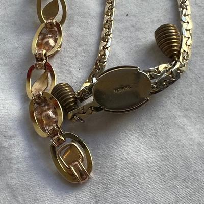 Delicate Gold Lockets, Leaf Necklaces Plus Earrings, Bracelets & More (P-RG)