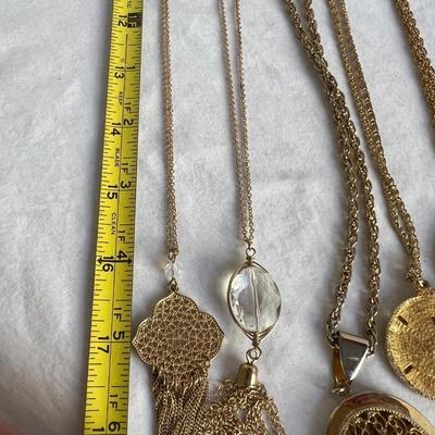Delicate Gold Lockets, Leaf Necklaces Plus Earrings, Bracelets & More (P-RG)