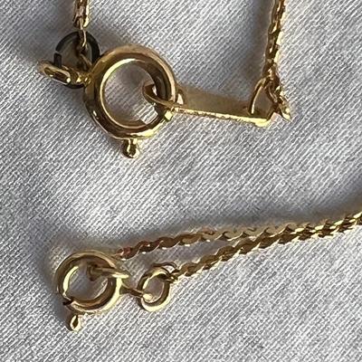 Delicate Gold Lockets, Leaf Necklaces Plus Earrings, Bracelets & More (P-RG)