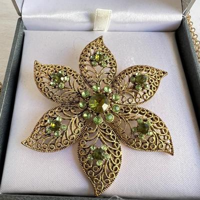 Delicate Gold Lockets, Leaf Necklaces Plus Earrings, Bracelets & More (P-RG)