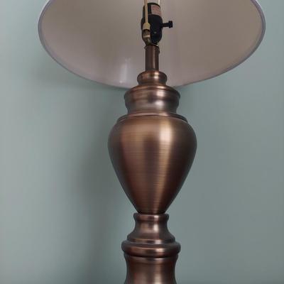 Three Bronze Tone Table Lamps (UB1-BBL)