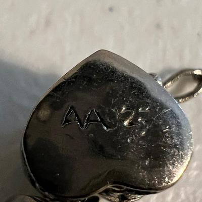 Heart Shaped 925 Locket Plus Charm Bracelets, Pewter Owl & More (P-RG)