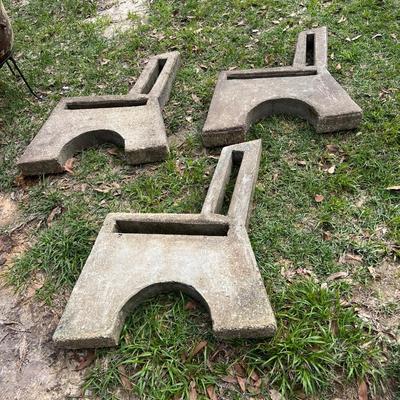 3 Piece Cement Bench ~ **Heavy**