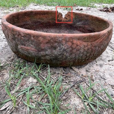 Lot Of Ten (10) Terracotta Pots